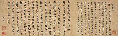 刘墉（1719～1804） 行楷时文二则