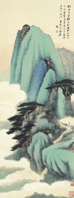 张大千（1899～1983） 华岳东峰图