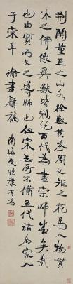 康有为（1858～1927）行书画论