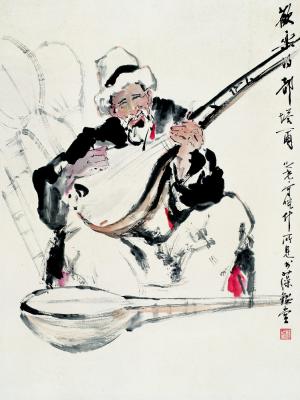 杨之光（1930～ ） 写喀什风情