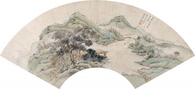 潘思牧（1756～1843） 溪畔幽居图