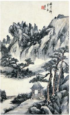 黄宾虹（1865～1955） 山水图