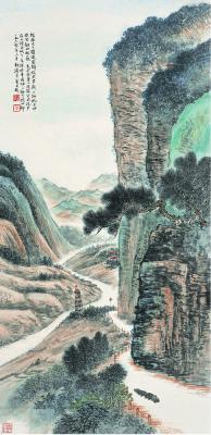 邵洛羊（1917～ ） 河山一新图