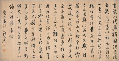 郭尚先（1785～1833） 草书 节录书谱